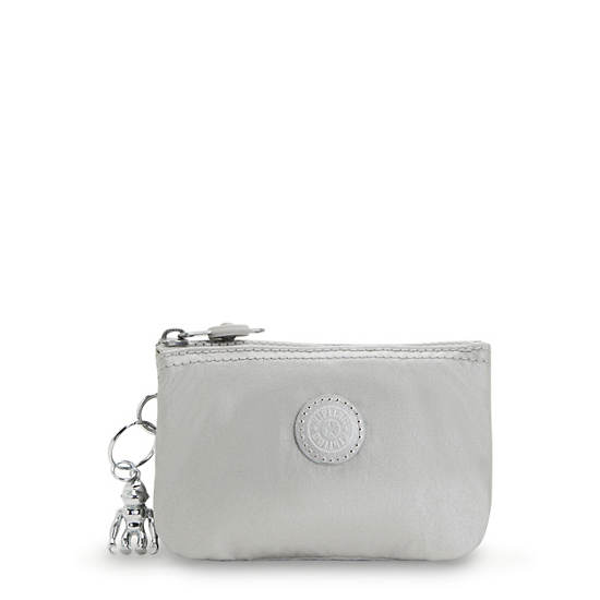 Kipling Creativity Small Metallic Pouch Çanta Gümüş | TR 1106PJ